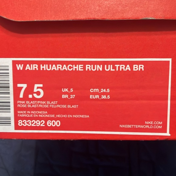 Nike Air bright pink shoes, new, Certificate of Authenticity - Picture 4 of 4